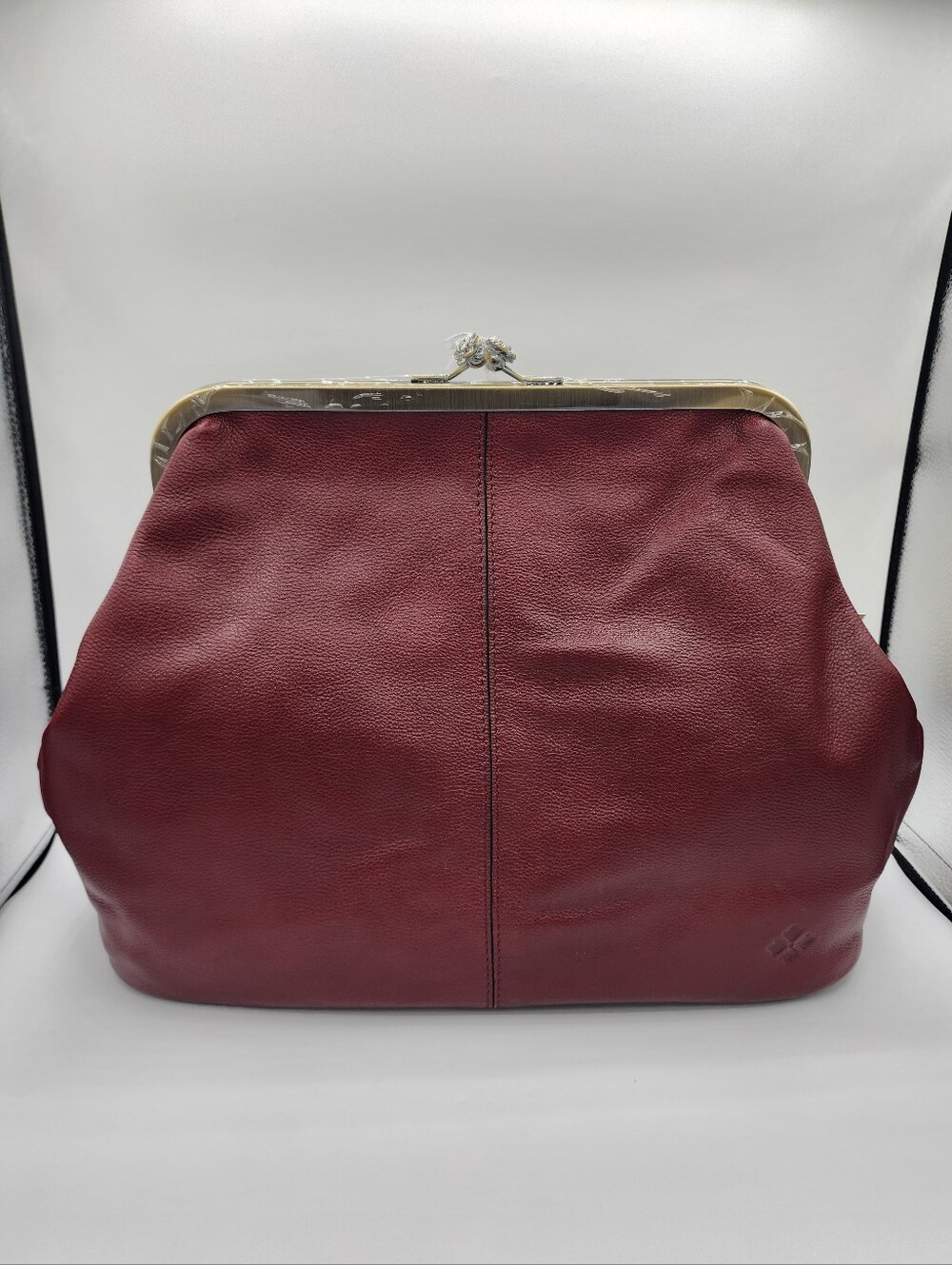 Patricia Nash Leather Serafina Kisslock Frame Bag NWT